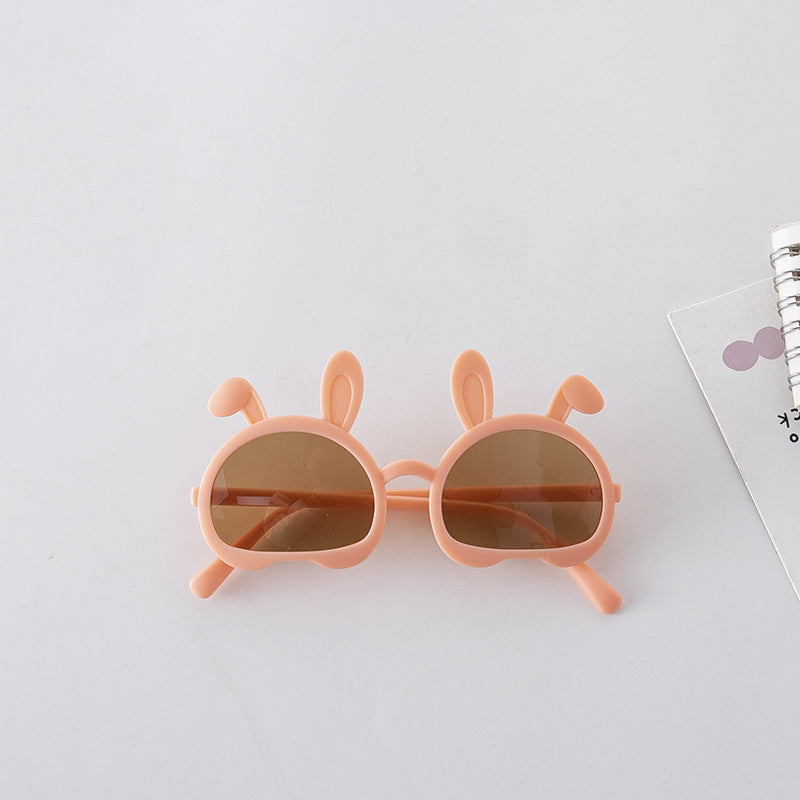 Fashion Bunny Shape Solid Color Sunglasses-7