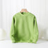 Baby Solid Color Thickened Autumn Basic Hoodies-7