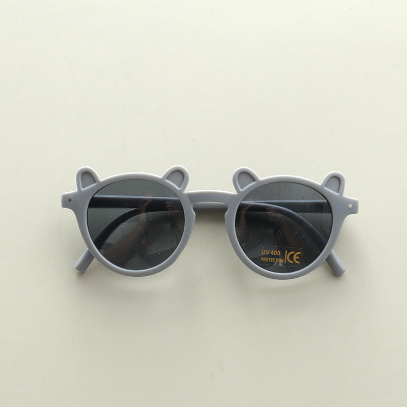 Kids Cute Shaped Design Sun Protection Sunglasses-7