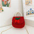 Stylish And Versatile Carry-On Girls’ Portable Red Crossbody Handbag-7