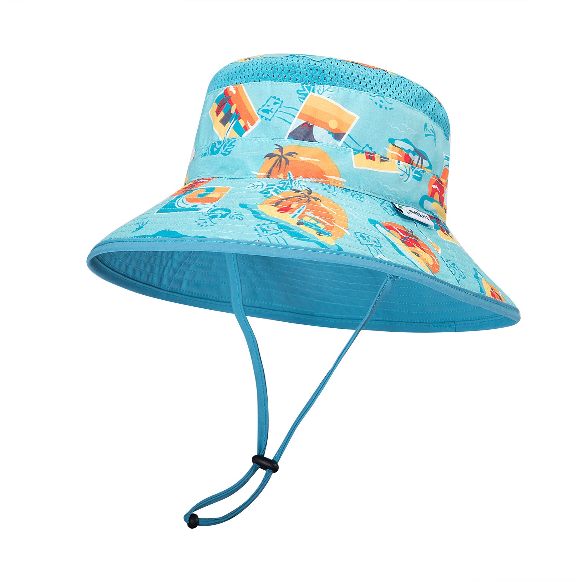 Summer Outdoor Beach And Waterproof, UPF50+ UV Protection Sun Hat With Wide Brim-8