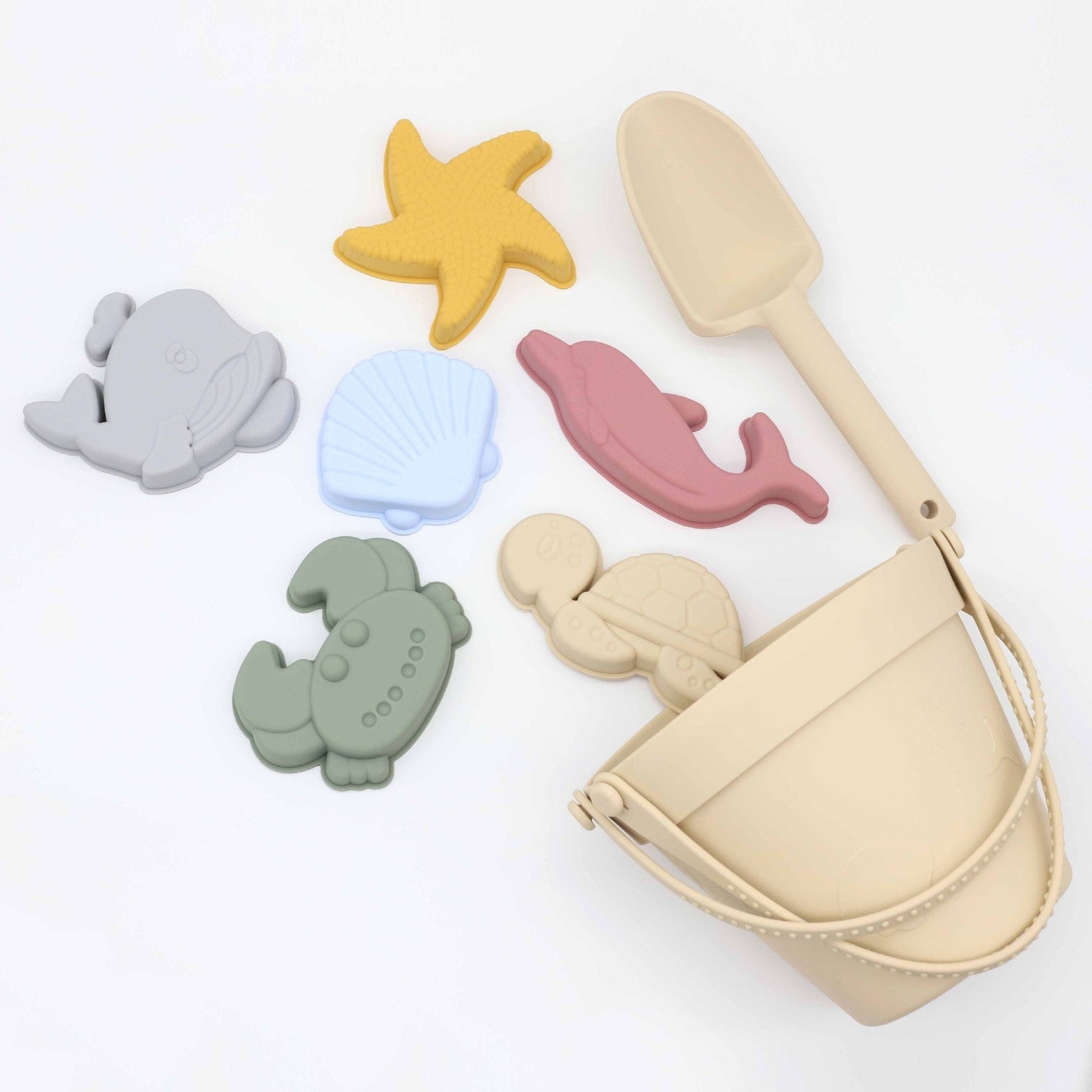 Baby Ocean Series Parent-Child Sand Digging Set-5