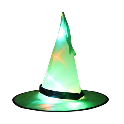 Halloween Glowing Witch Hat Ghost Festival Decoration Props-7