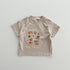 Rabbit Style Print Pattern Round Neck T-Shirt & Onesies-8