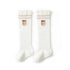 Baby Girl Solid Color Floral Embroidered Pattern Breathable Knee Socks-8