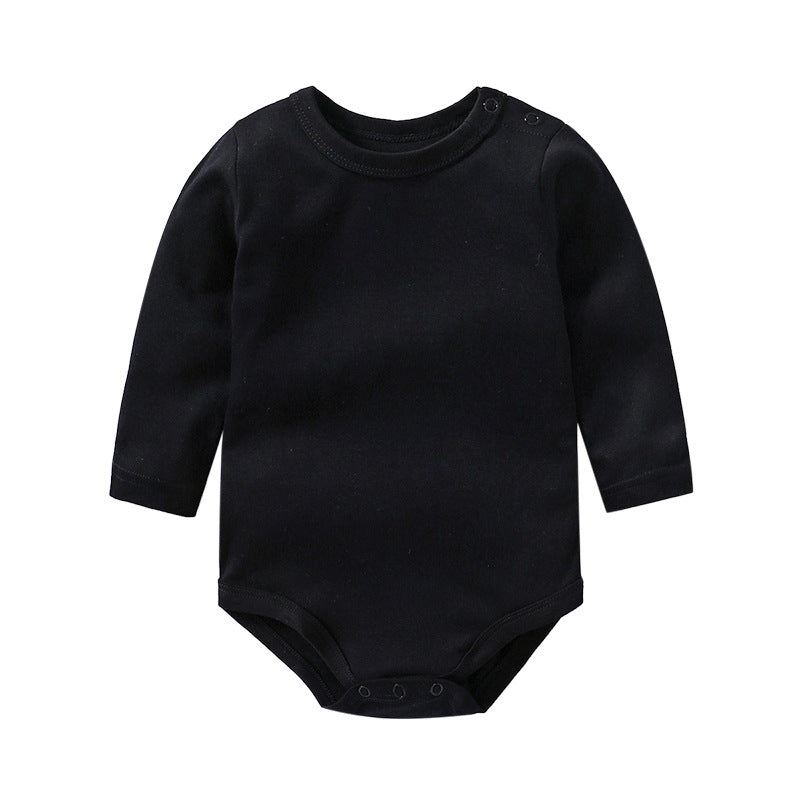 Baby Multi Color Comfy Cotton Long Sleeve Onesies Bodysuits-8