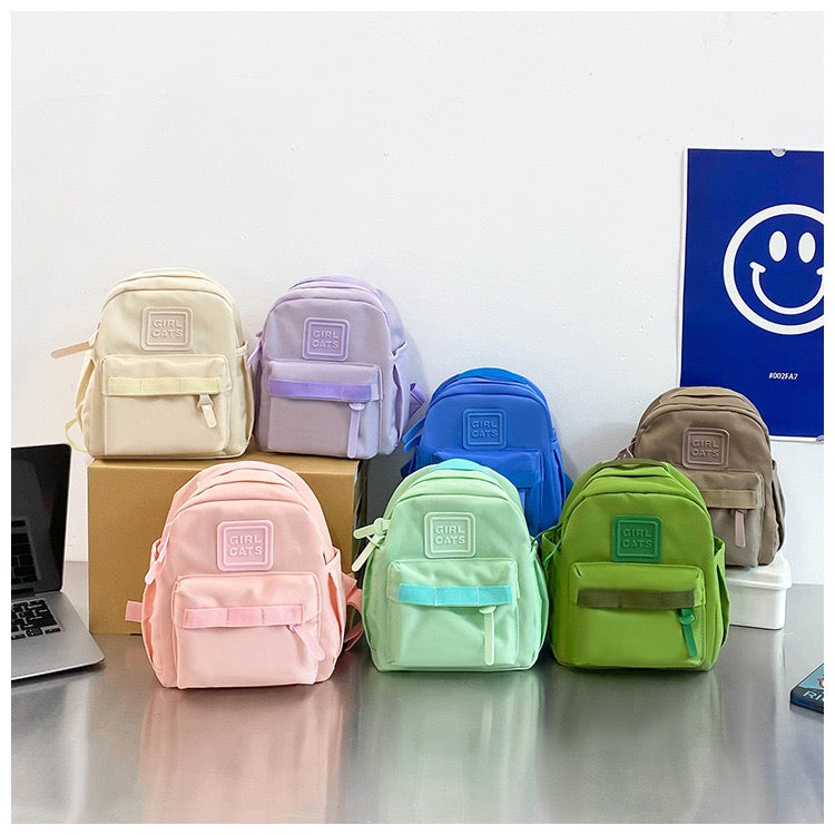 Children Baby Simple Style Outfits Backpack-0