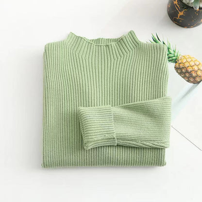 Kids Solid New Arrival Knit Sweater-9