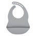 Baby Solid Color Food Grade Silicone Bibs-8