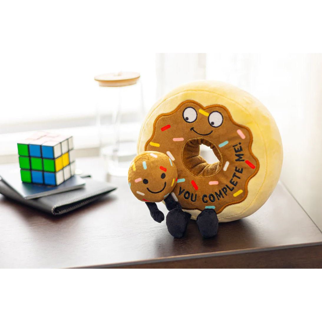 Punchkins Plush Donut - YOU COMPLETE ME!-1