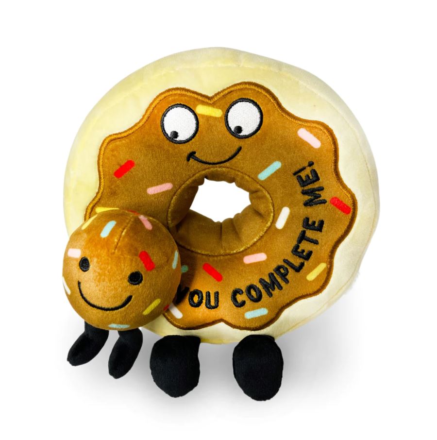 Punchkins Plush Donut - YOU COMPLETE ME!-0