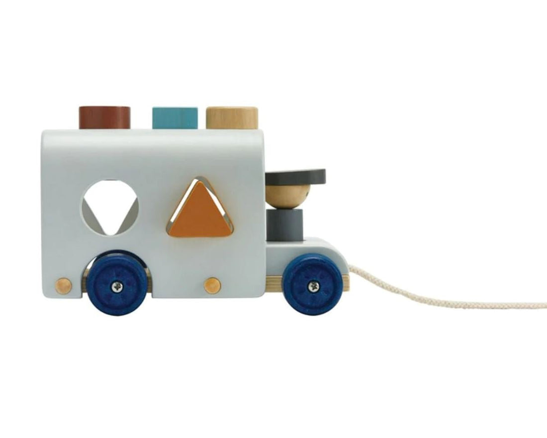 PlanToys Shape Sorting Bus in Orchard Colors-1