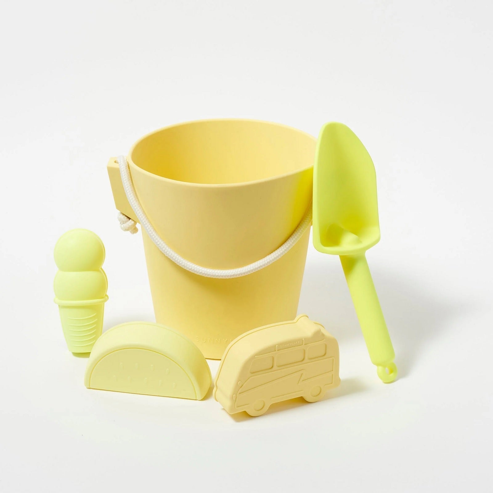 Silicone Bucket &amp; Spade Set Citrus-1