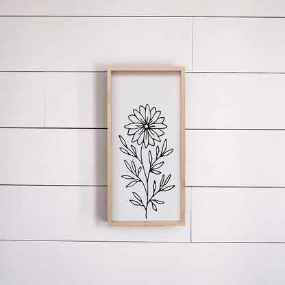 Sunflower Wood Sign-5