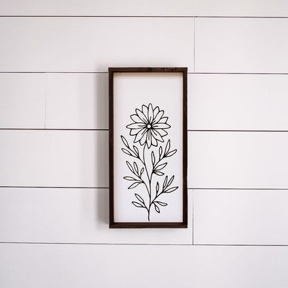 Sunflower Wood Sign-3