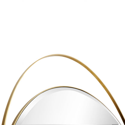 Black and Gold Wall Mirror-5