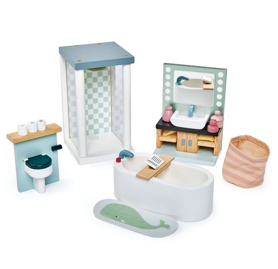Tender Leaf Toys Dolls House Bathroom Furniture-0