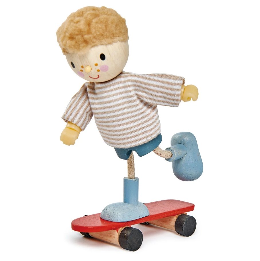 Tender Leaf Toys Edward and his skateboard-0