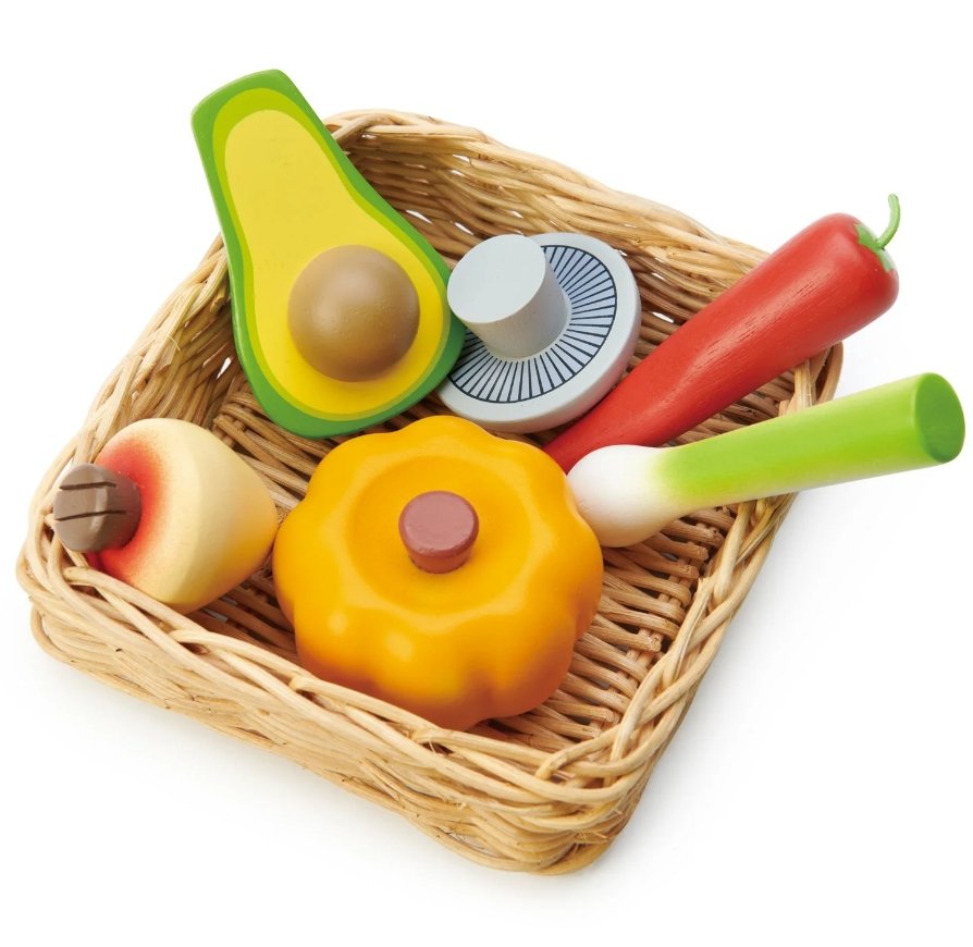 Tender Leaf Toys Veggie Basket-0