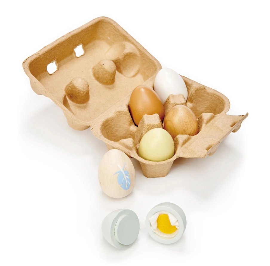 Tender Leaf Toys Wooden Eggs-1