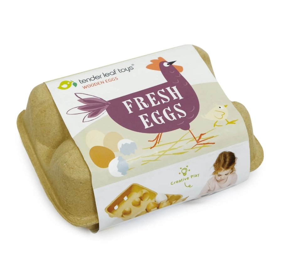 Tender Leaf Toys Wooden Eggs-0