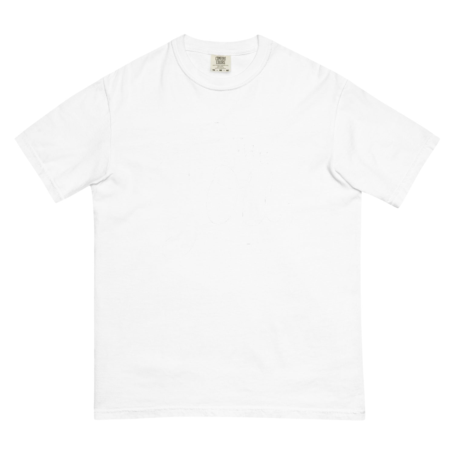 Unisex garment-dyed heavyweight t-shirt