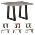 vidaXL Coffee Table with Live Edges Living Room Furniture Solid Wood Acacia-4