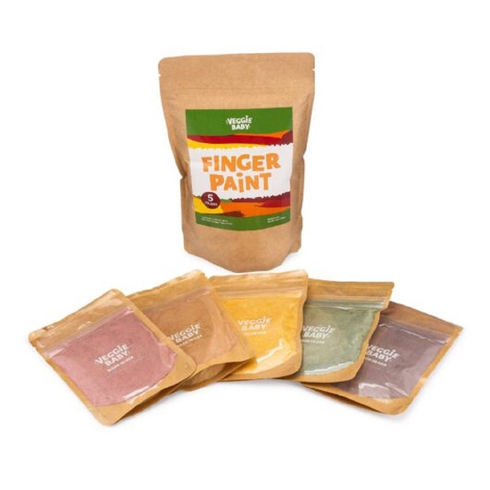 Veggie Baby Finger Paint - Pack of 5-0