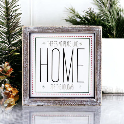 Home Holidays 7&quot; Sign-0