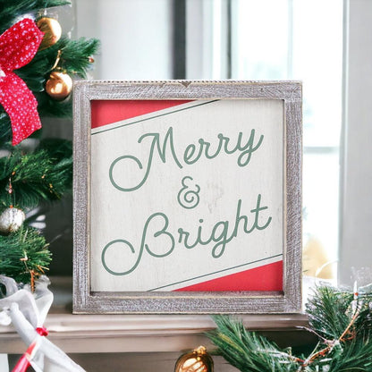 Merry &amp; Bright 7&quot;-3