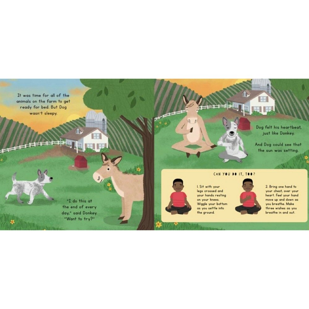 Yoga Animals on the Farm Book-1