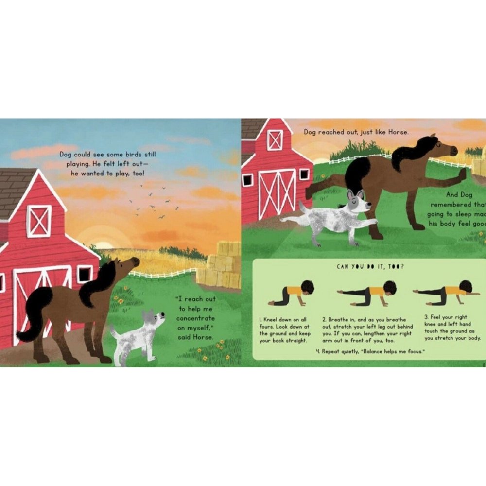 Yoga Animals on the Farm Book-2