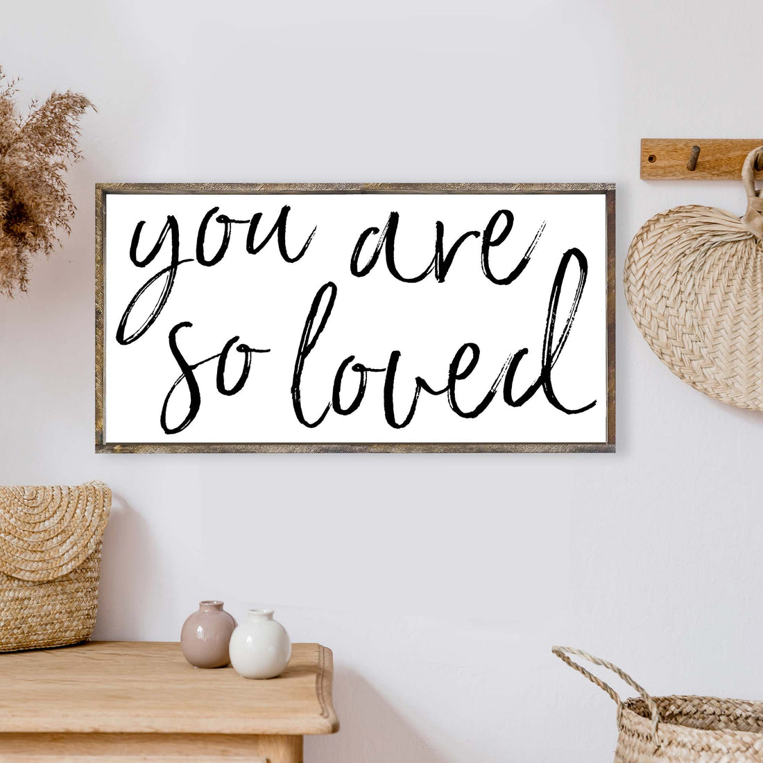 You Are So Loved Wood Sign-0